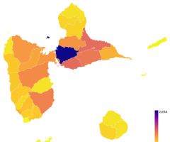 Guadeloupe : mortalité en hausse et fractures sociales persistantes